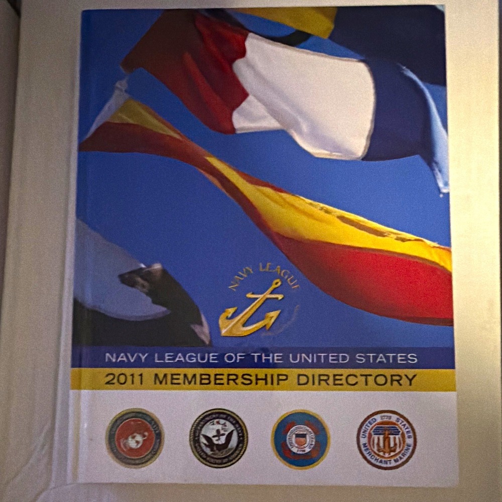 Navy League of the United States 2011 Membership Directory Paperback Illustrated